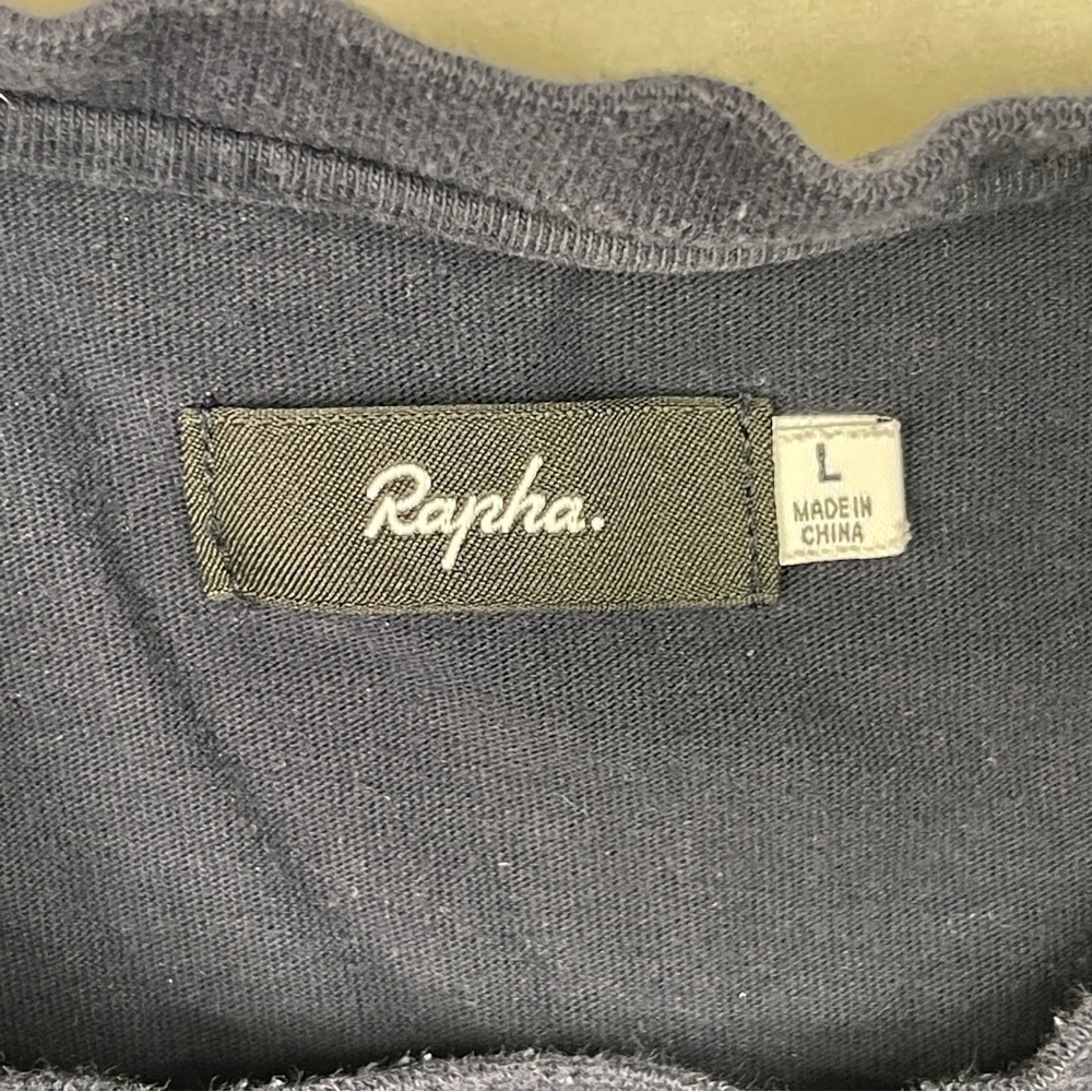 Rapha T Shirt Navy Pink Chain Stitched Large - Picture 8 of 9